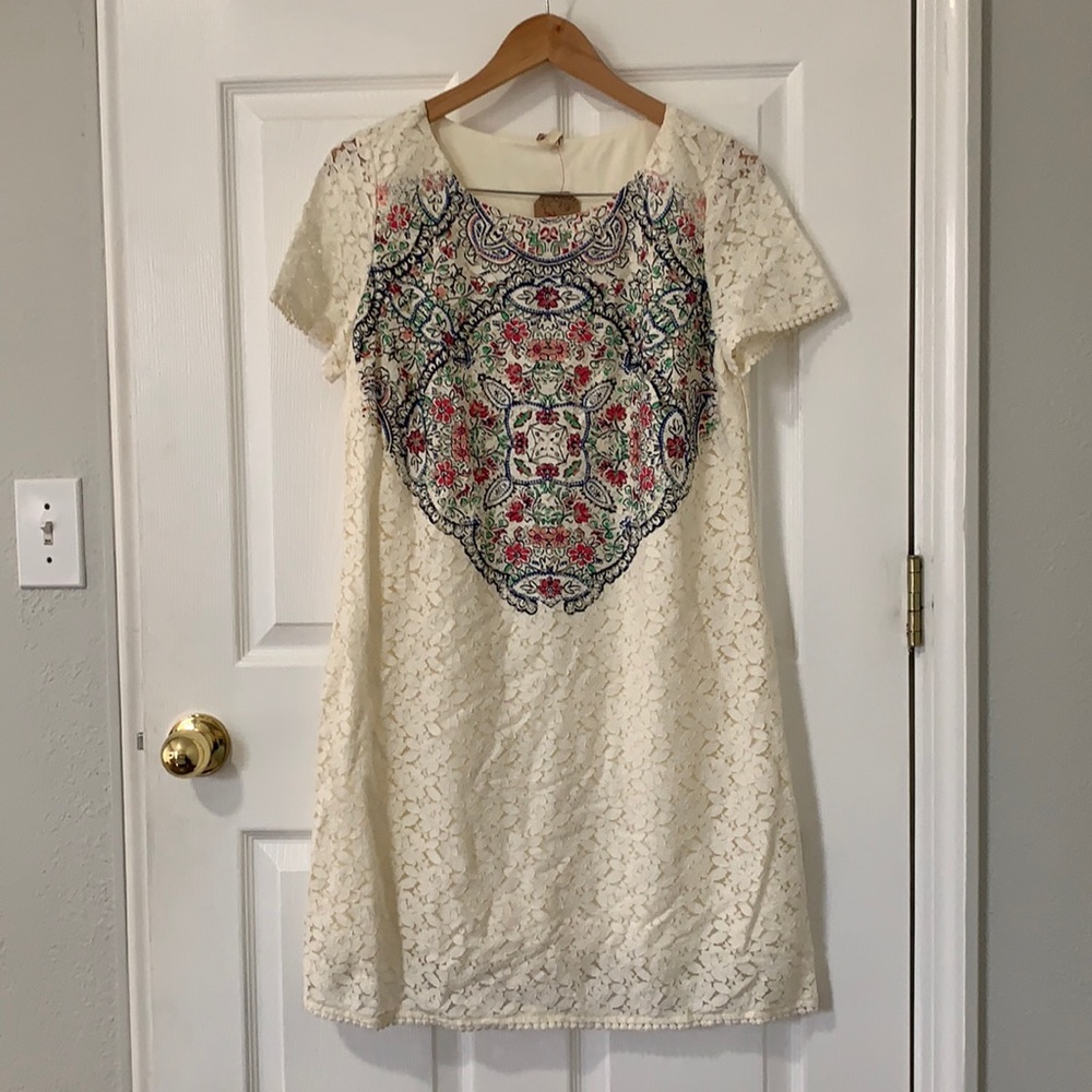 Cream dress
